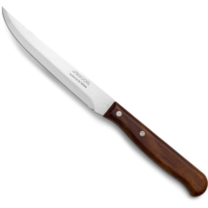 foto del prodotto coltello per verdure arcos latina 100501 in acciaio inox nitrum e mango legno compresso con lama da 10,5 cm in blister.