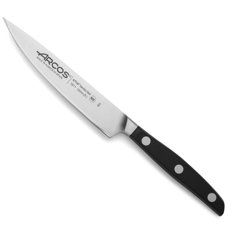 foto del prodotto coltello per verdure manhattan coltello con lama robusta, bordo liscio e punta stabile. pulisce, sbuccia e taglia piccoli frutti e verdure.