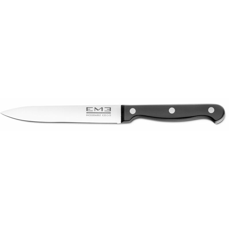 foto del prodotto coltello spelucchino lama 12,5 cm manico in pom rivettato eme rodeo