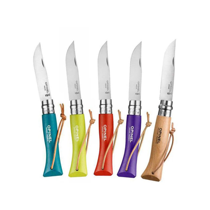 foto del prodotto coltello virobloc inox n. 8 gita faggio opinel