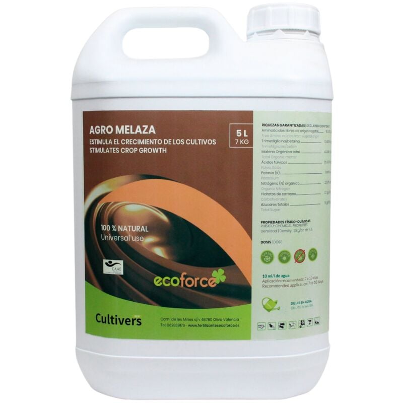 foto del prodotto coltiva la melassa di canna per piante ecologiche 5 l