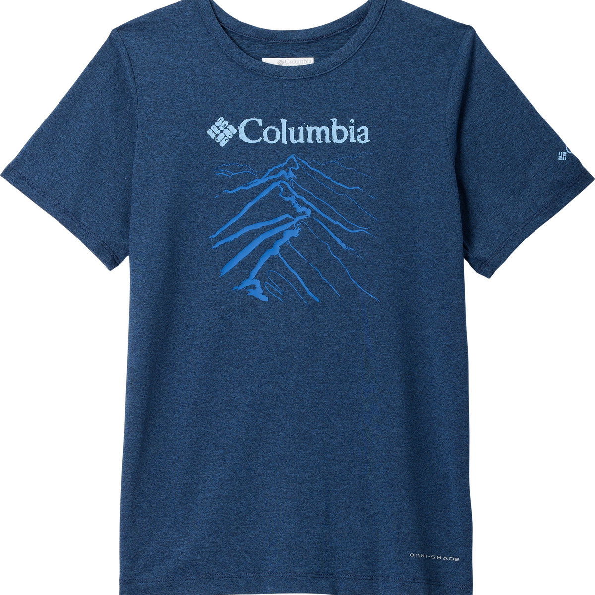 foto del prodotto columbia bambino maglietta tech trail graphic
