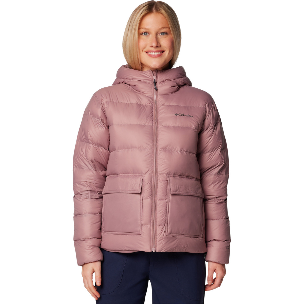 foto del prodotto columbia donna giacca harmony falls hooded down