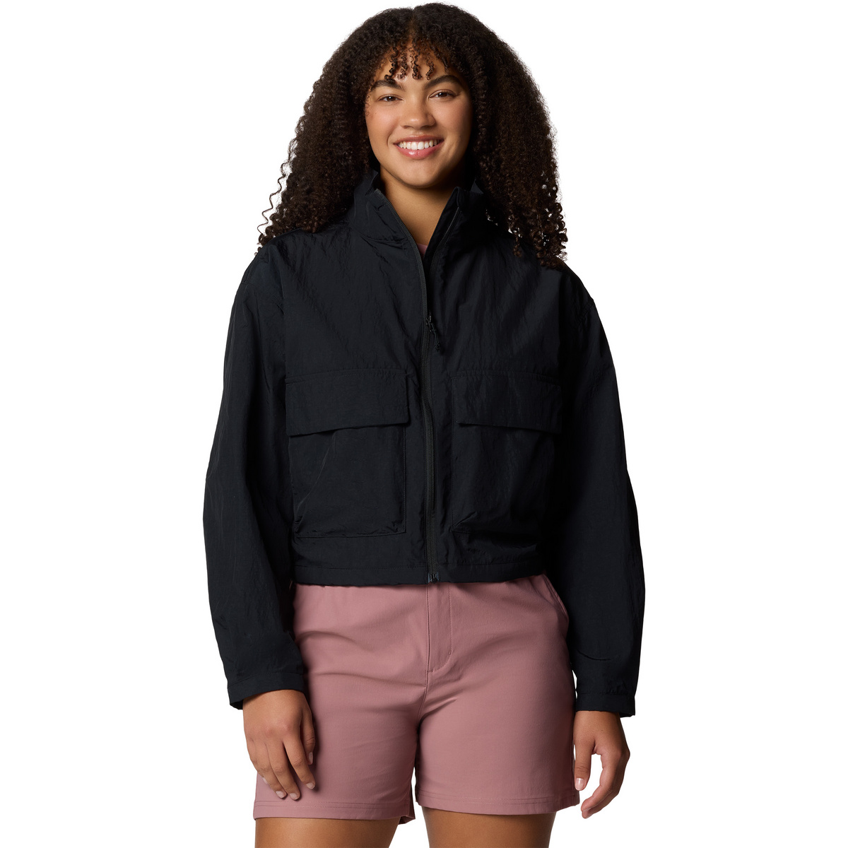 foto del prodotto columbia donna giacca paracutie cropped cargo