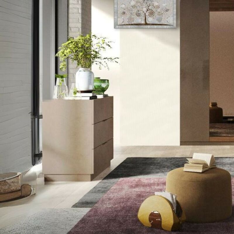 foto del prodotto com 3 cassetti mustella colore bronzo