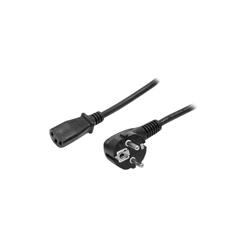 foto del prodotto com 3m 10ft cavo di alimentazione per computer, 18awg, eu schuko a c13, 250v 10a, cavo di alimentazione, cavo di alimentazione per computer