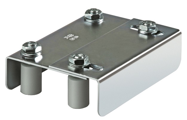 foto del prodotto com art.255/220 piastra guidacancello regolab. d30x40