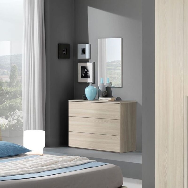 foto del prodotto com olmo 105x45x75 cm 3 cassetti