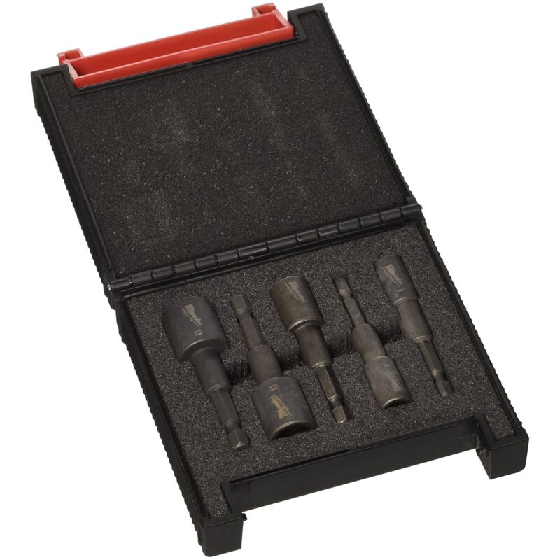 foto del prodotto com set 5 chiavi cassetta magnetica milwaukee