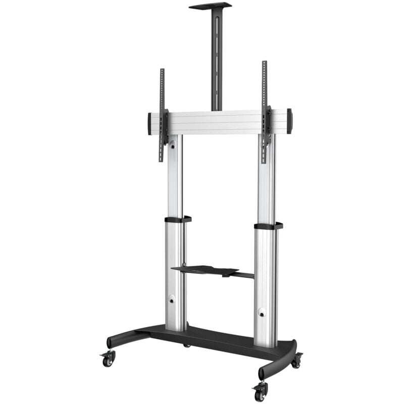 foto del prodotto com supporto tv mobile 60 100 girevole su ruote altezza regolabile startech