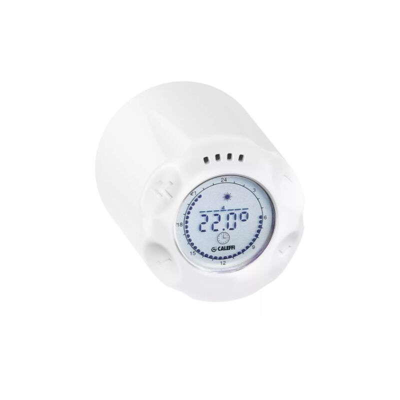 foto del prodotto comando cronotermostatico stand alone caleffi 210500 bianco