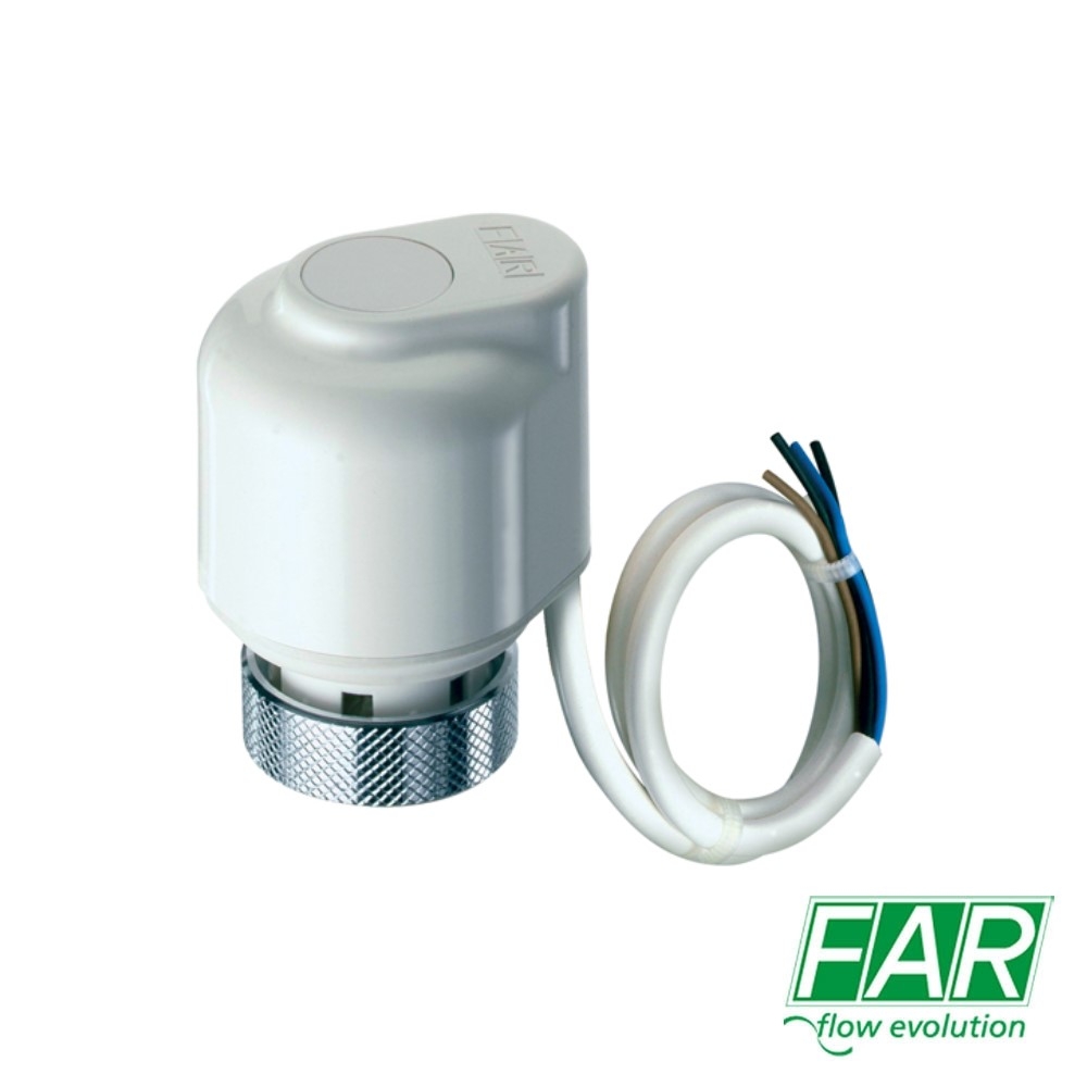 foto del prodotto comando elettrotermico a 4 fili far 1924 n c 230v valvola di arresto