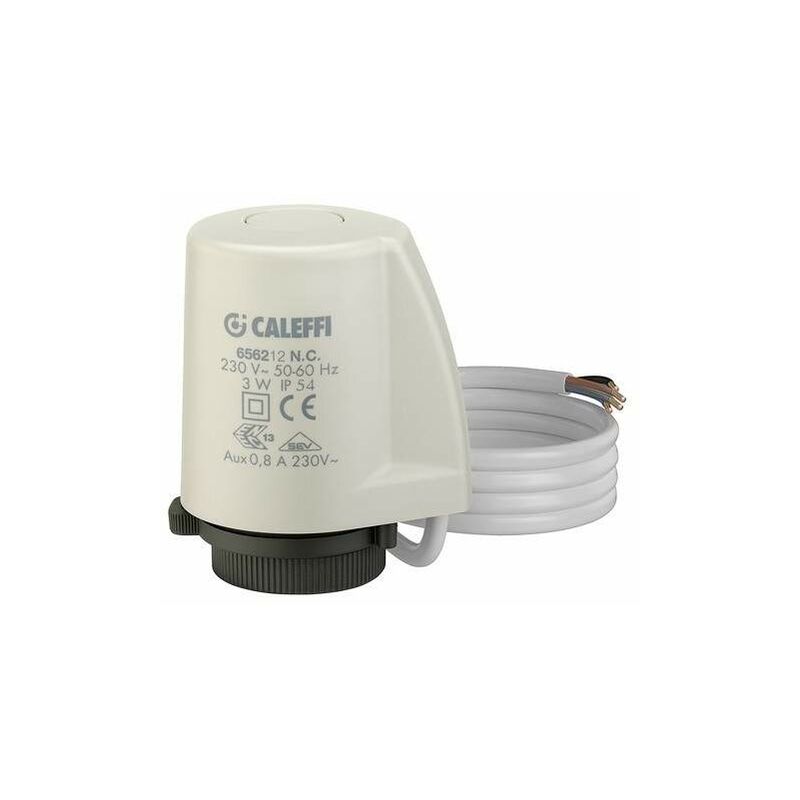 foto del prodotto comando elettrotermico con microinterruttore ausiliario caleffi 6562 230v