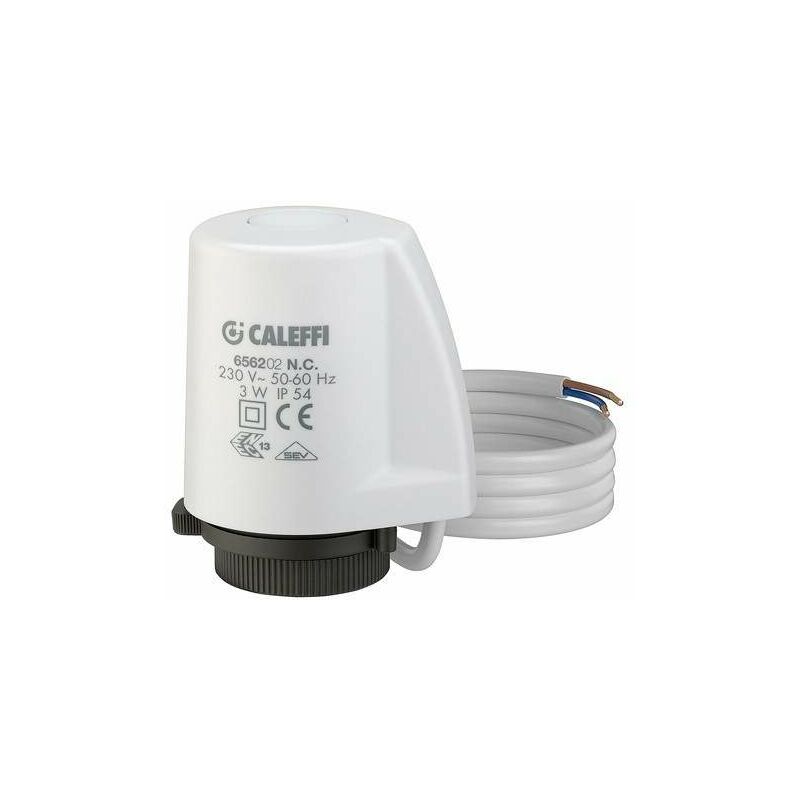 foto del prodotto comando elettrotermico senza microinterruttore ausiliario caleffi 656202 656204 24v