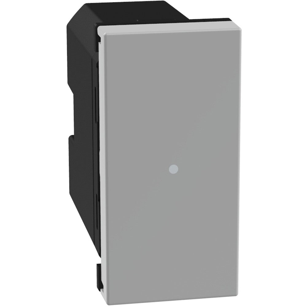 foto del prodotto comando luci wireless bticino matixgo smart 1 modulo grigio jg4003cwi