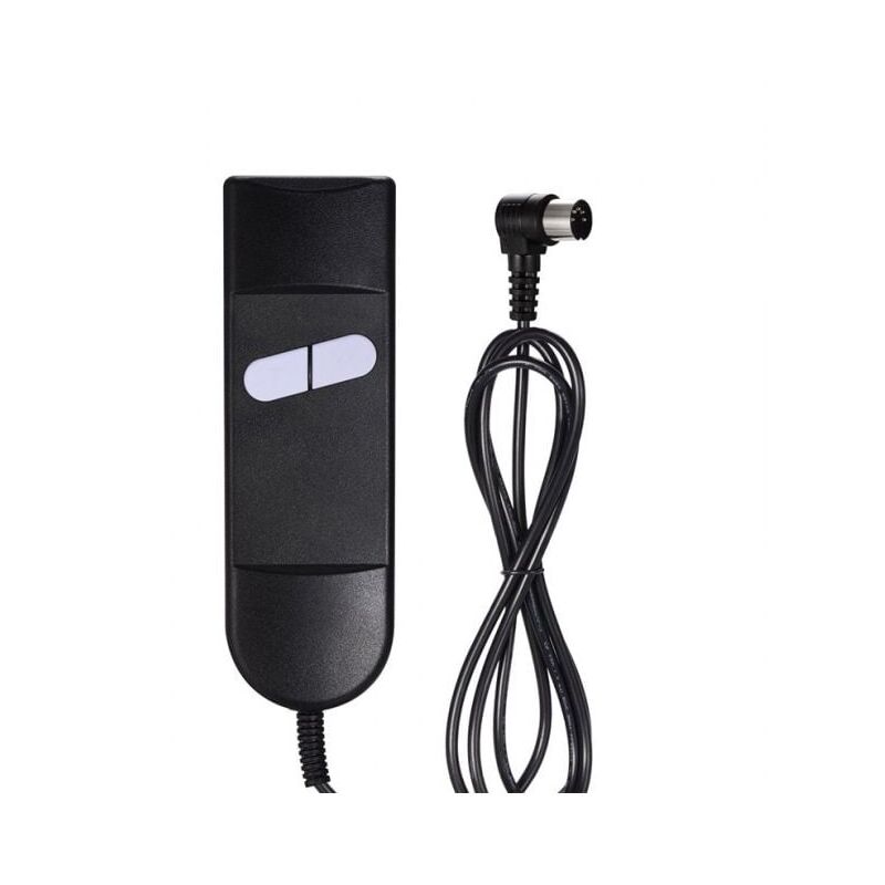 foto del prodotto comando manuale a 2 pulsanti con connettore a 5 pin per poltrone reclinabili elettriche multi corsa