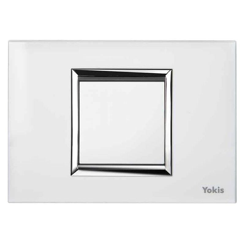 foto del prodotto comando radio yokis urmet 1 pulsante installazione a muro tlm1t503