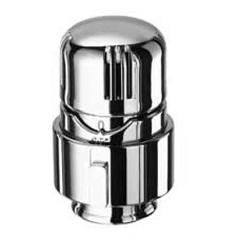 foto del prodotto comando termostatico con sensore a liquido incorporato cromo