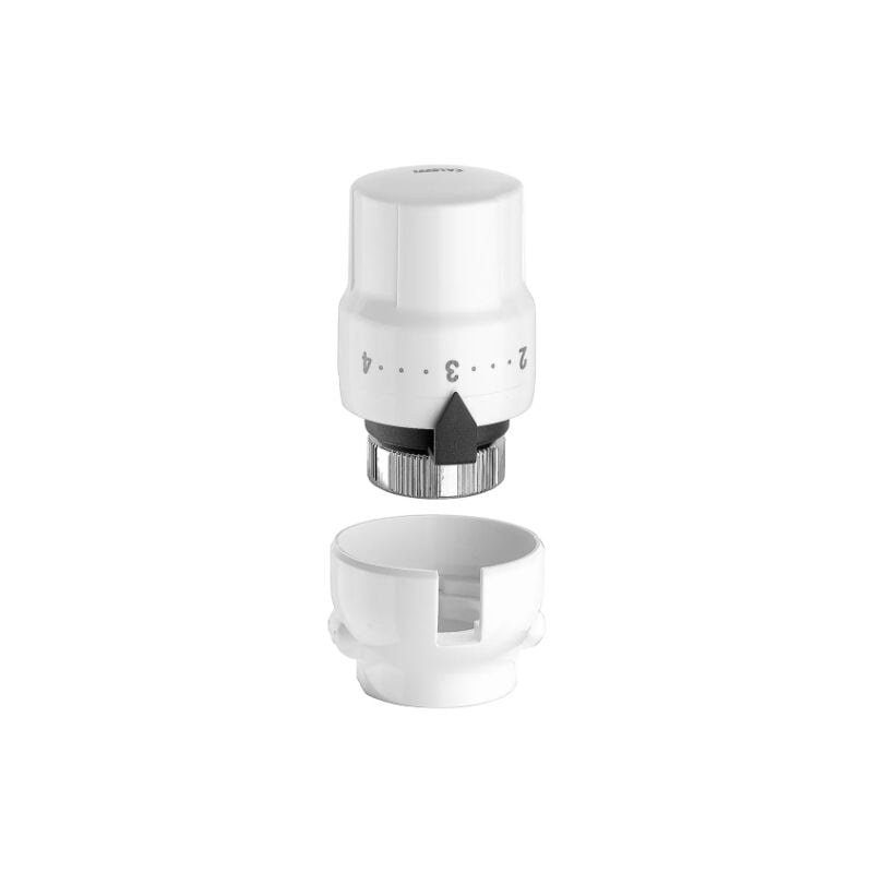 immagine 0 del prodotto comando termostatico per valvole con guscio antimanomissione caleffi 205005 bianco