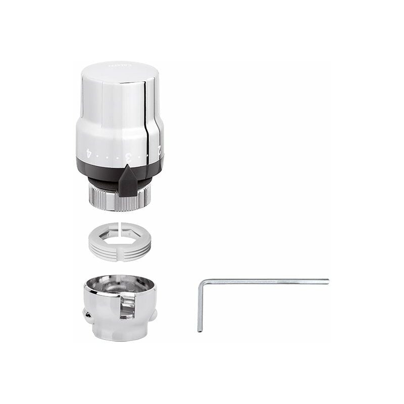 foto del prodotto comando termostatico per valvole radiatori termostatizzabili high-style caleffi 200015 cromato