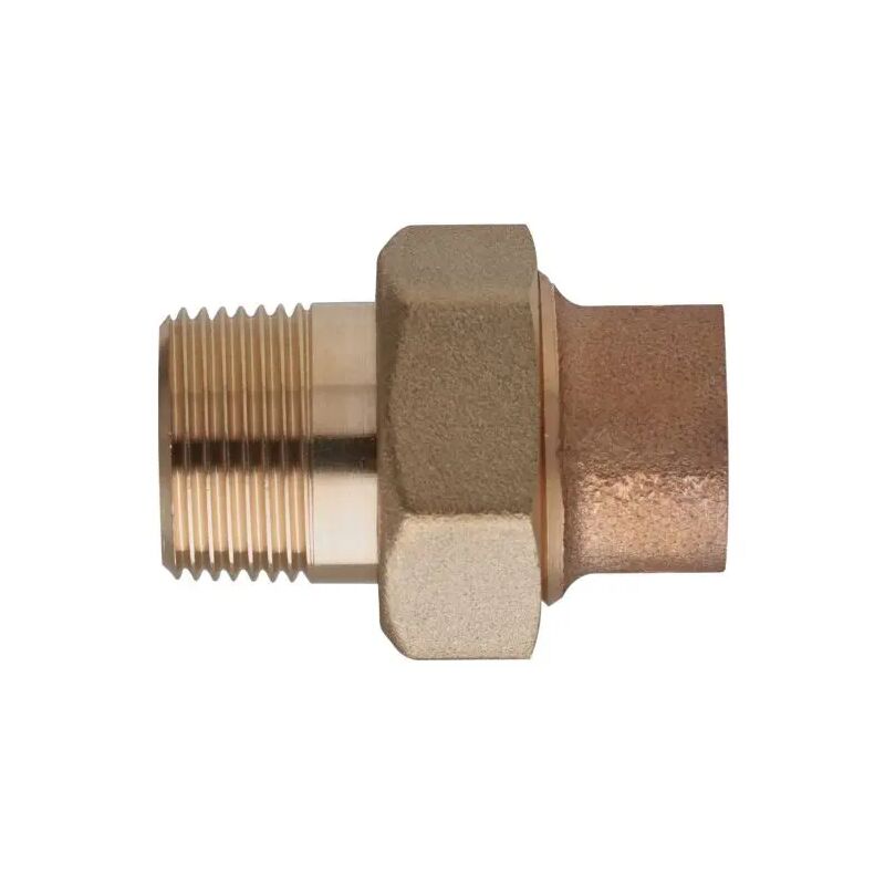 foto del prodotto comap bocchettone a saldare maschio femmina in bronzo serie b4341g 3 4 22 frabo
