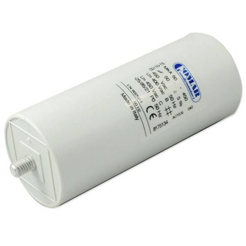 foto del prodotto comar 600047 1 pz. condensatore di funzionamento del motore 70 f 450 v ac 5 50 mm