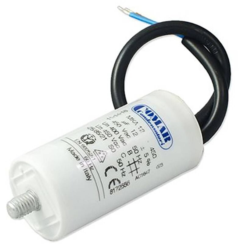 foto del prodotto comar 600051 1 pz. condensatore di funzionamento del motore 5 f 450 v ac 5 30 mm