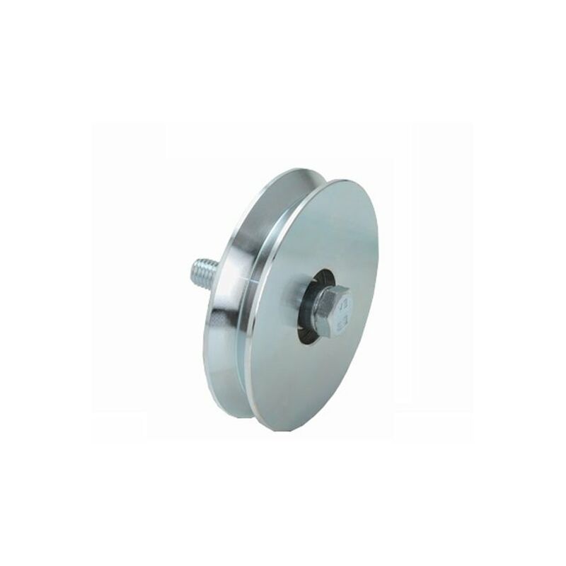 foto del prodotto combi arialdo combi 402 ruota per cancelli scorrevoli 1 cuscinetto gola v 140 mm 140 mm