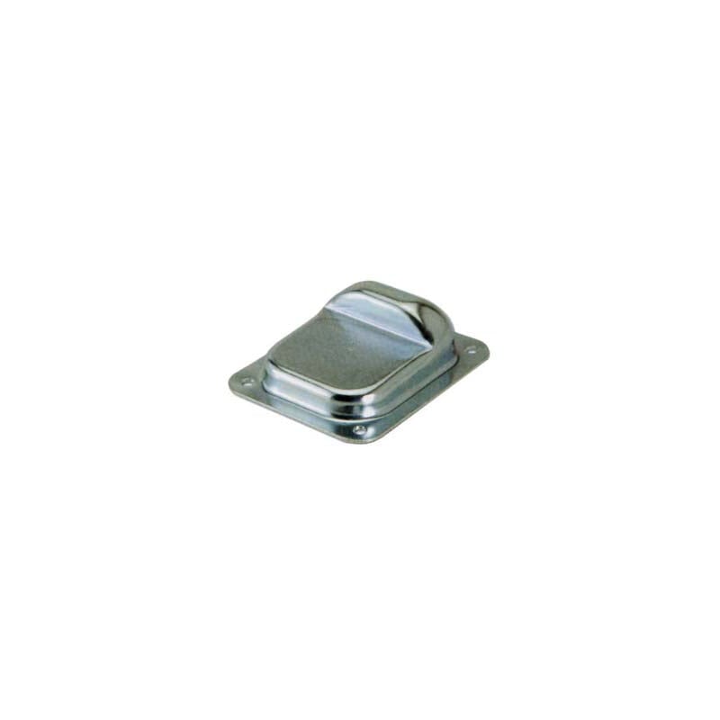 foto del prodotto combi battente arresto per cancelli a fissare art.380f mm.130x160x48h.