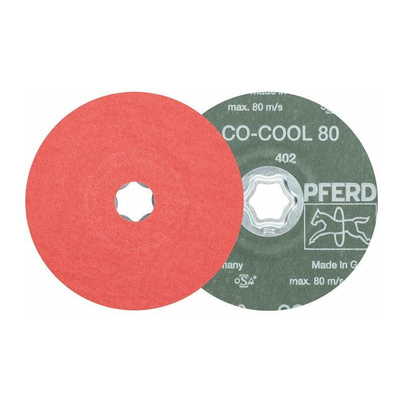 foto del prodotto combiclick fiber disc co cool d. granulazione da 115 mm 50 acciaio inossidabile grigio in alluminio entro 25 