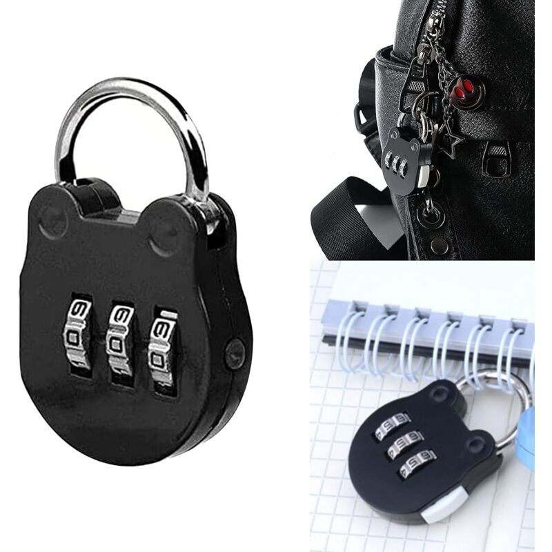 foto del prodotto combination padlock, combination padlock for suitcase, combination padlock, beautiful padlock, travel padlock