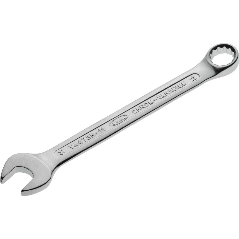 foto del prodotto combination wrench v4473n 11 profilo esagonale esterno, profilo a doppio esagono esterno size 11 mm