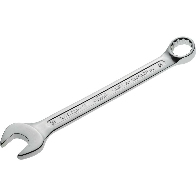 foto del prodotto combination wrench v4473n 16 profilo esagonale esterno, profilo a doppio esagono esterno size 16 mm