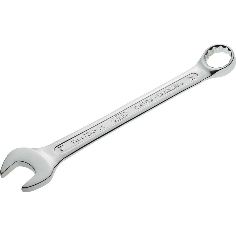 foto del prodotto combination wrench v4473n 21 profilo esagonale esterno, profilo a doppio esagono esterno size 21 mm