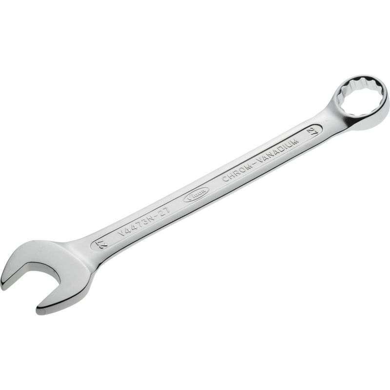 foto del prodotto combination wrench v4473n 27 profilo esagonale esterno, profilo a doppio esagono esterno size 27 mm