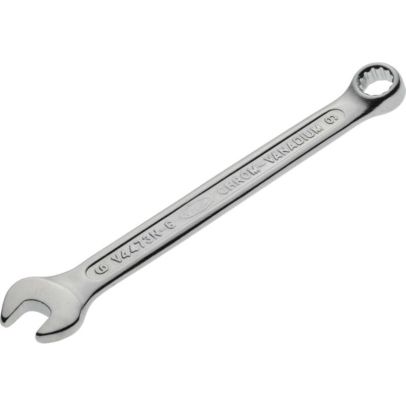 foto del prodotto combination wrench v4473n 6 profilo esagonale esterno, profilo a doppio esagono esterno size 6 mm