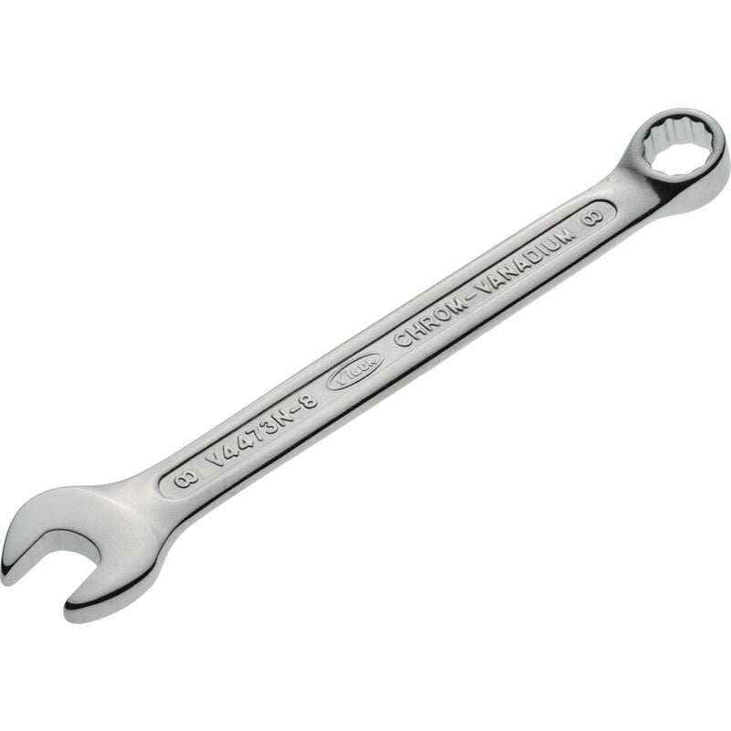 foto del prodotto combination wrench v4473n 8 profilo esagonale esterno, profilo a doppio esagono esterno size 8 mm