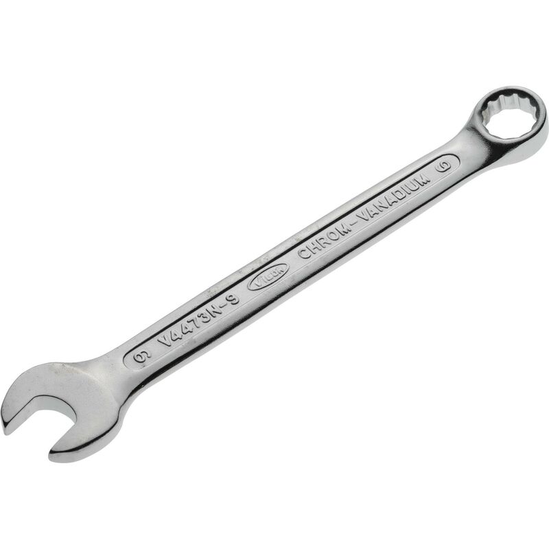 foto del prodotto combination wrench v4473n 9 profilo esagonale esterno, profilo a doppio esagono esterno size 9 mm