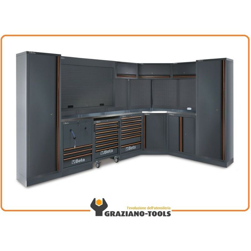 foto del prodotto combinazione arredo officina c45pro beta c45pro gx