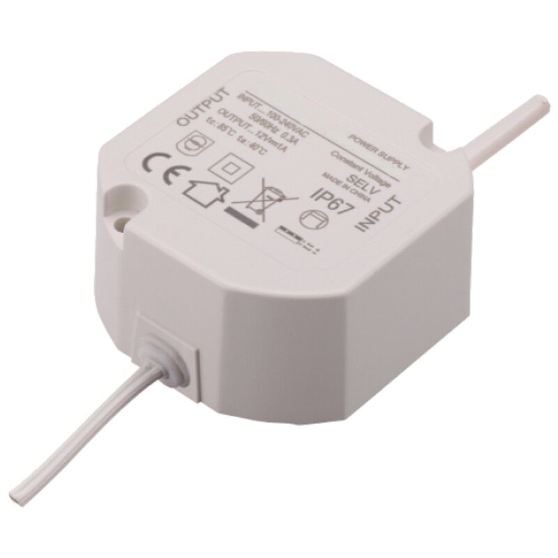 foto del prodotto comelit alimentatore per telecamere 12vcc 1,3a da incasso ip67 ps1213a