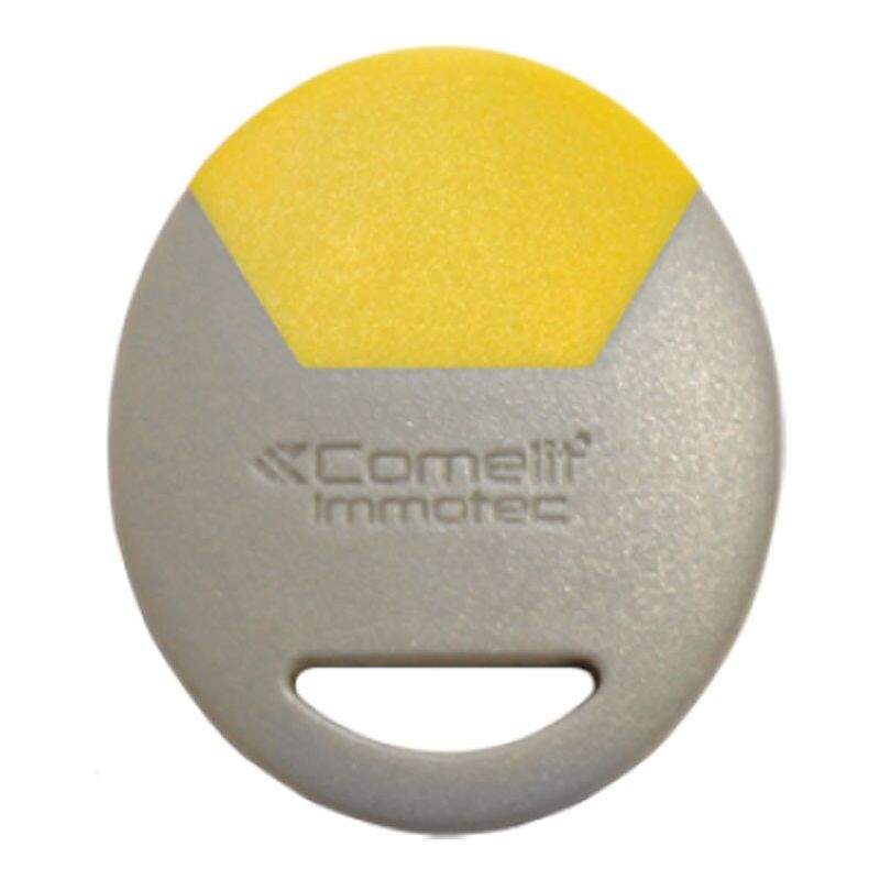 foto del prodotto comelit carta standard formato porta chiavi giallo sk9050y a