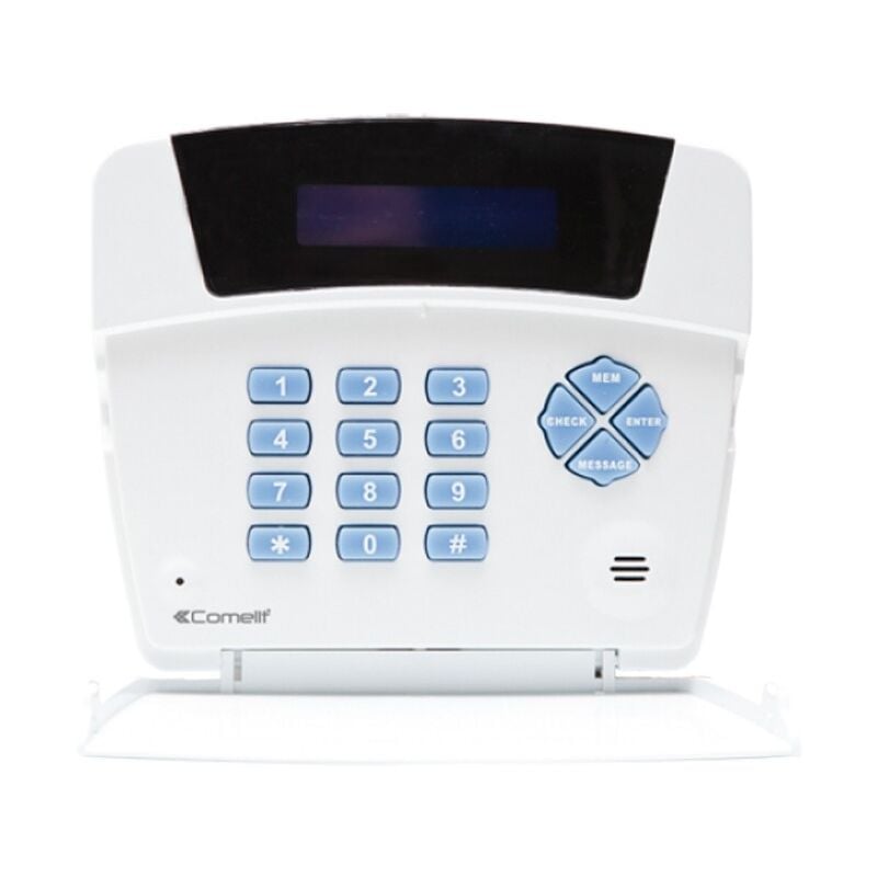 foto del prodotto comelit combinatore telefonico gsm pstn display lcd 4 ingressi e 4 uscite gsm 4in