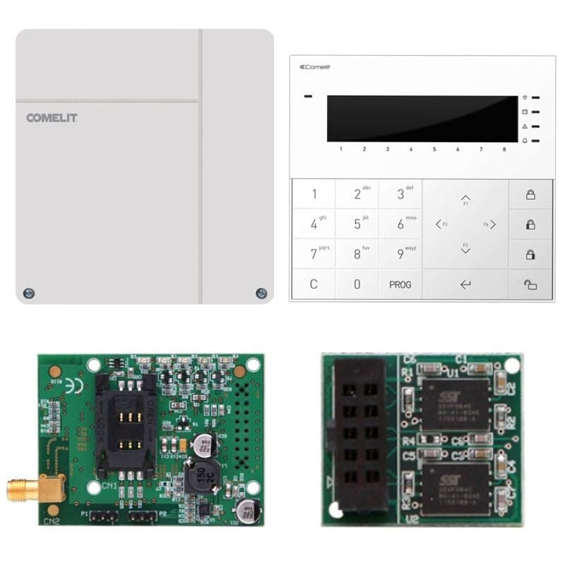 foto del prodotto comelit kit antintrusione safe con centrale vedo 34 vedo34kgsm