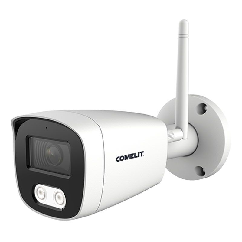 foto del prodotto comelit telecamera bullet wifi ip full hd 5mp ottica 2.8mm wibcams05fasp