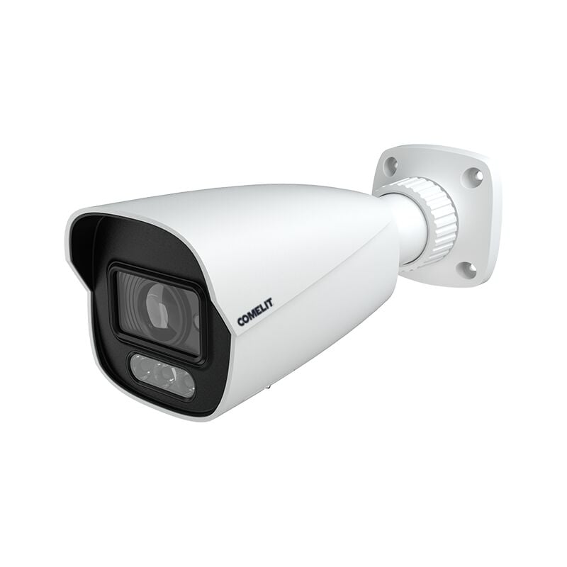 foto del prodotto comelit telecamera ip bullet 4mp 2.8mm ottica fissa ip67 ipbcama04fcub