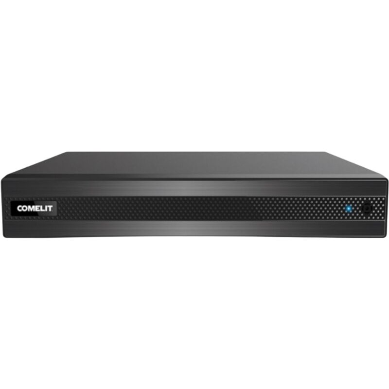 foto del prodotto comelit videoregistratore nvr 4 canali 4k poe hdd 1tb nipnvr004n06pa