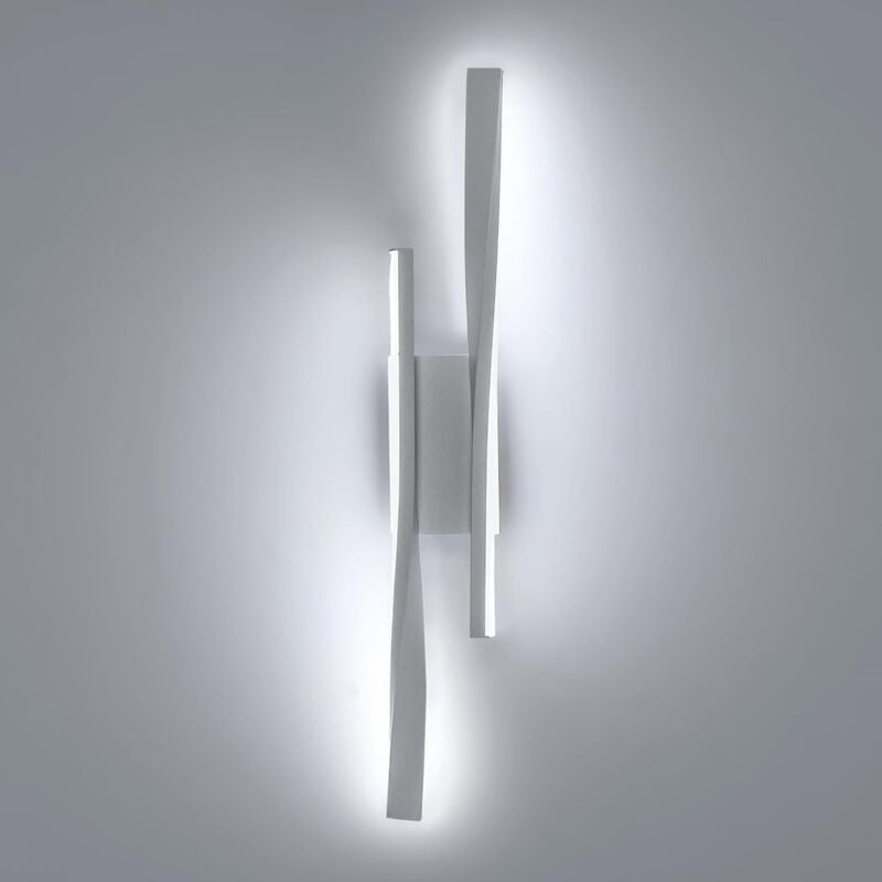 foto del prodotto comely applique a led per interni, lampada da parete moderna da 16 w, luce bianca fredda 6500 k applique a led per interni per camera da letto