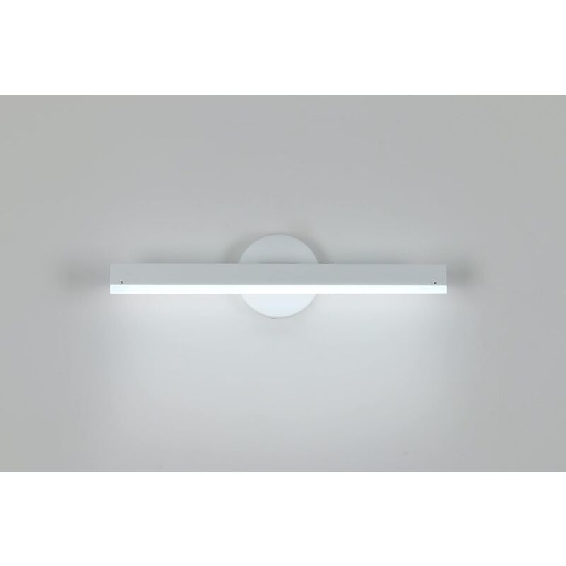 foto del prodotto comely applique murale interna led bianco 12w, lampada da parete in alluminio girevole a 360 , applique murale moderna per soggiorno, camera da