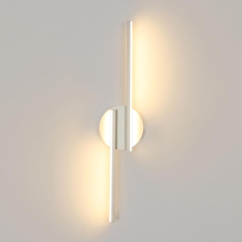 foto del prodotto comely applique murale interna led, lampada da parete moderna 16w per camera, 55cm, luminare da parete in acrilico per cucina, soggiorno,