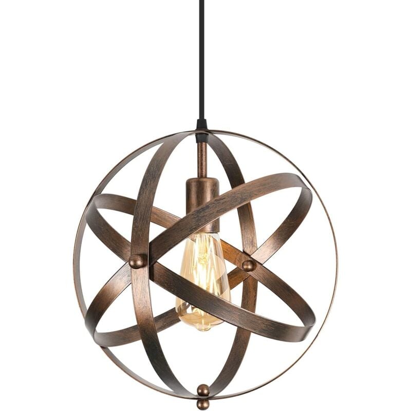 foto del prodotto comely lampada a sospensione vintage, lampadario retro plafoniere, illuminazione a soffitto industriale e27 per ristorante bar sala da pranzo